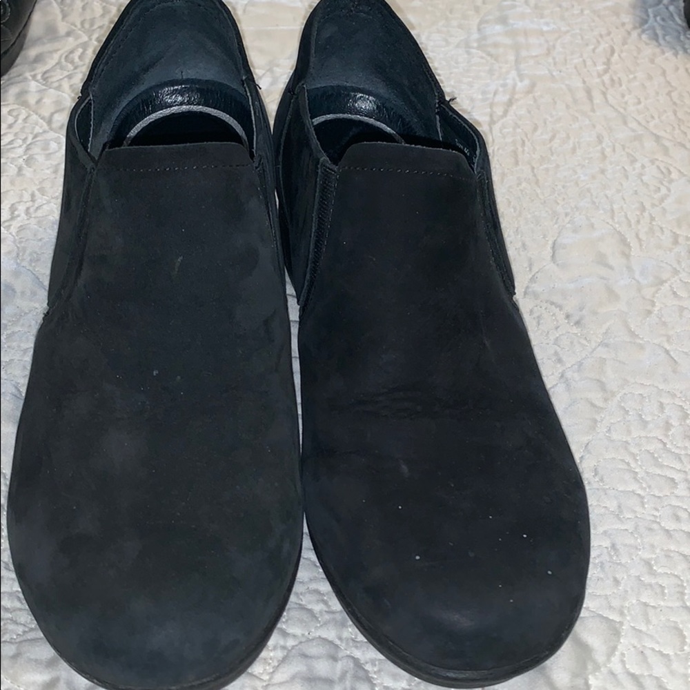 Dansko suede slip one-so cute!! EUC